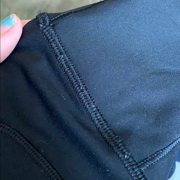 Lululemon Fast and Free Crops Black - Picture 6 of 6